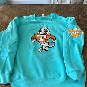 Jerzees University of Tennessee Teal Nublend Sweatshirt